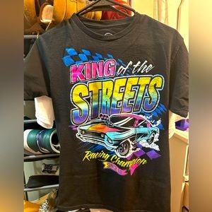 King of the streets race T shirt men’s small